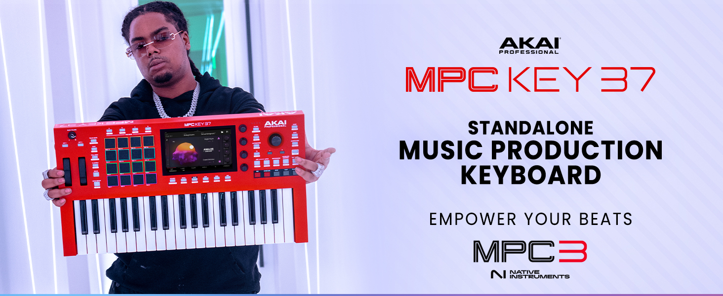 Amazon.com: Akai Professional MPC Key 37 Standalone Production